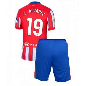 Atletico Madrid Julian Alvarez #19 Domaci Dres za Dječji 2024-25 Kratak Rukavima (+ kratke hlače)